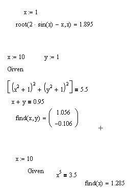 MathCad