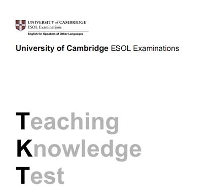 The teaching knowlege test