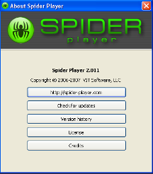 Spider-player 2.011