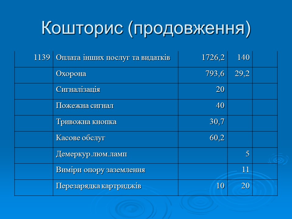 Фінансово-економічне життя вищих навчальних закладів