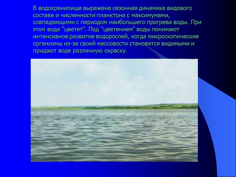 Водные ресурсы и стихийные явления