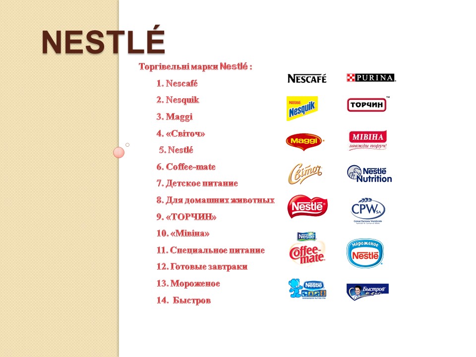 Nestle Procter  Gamble