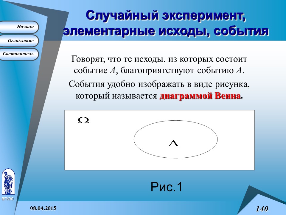 Основные понятия высшей математики