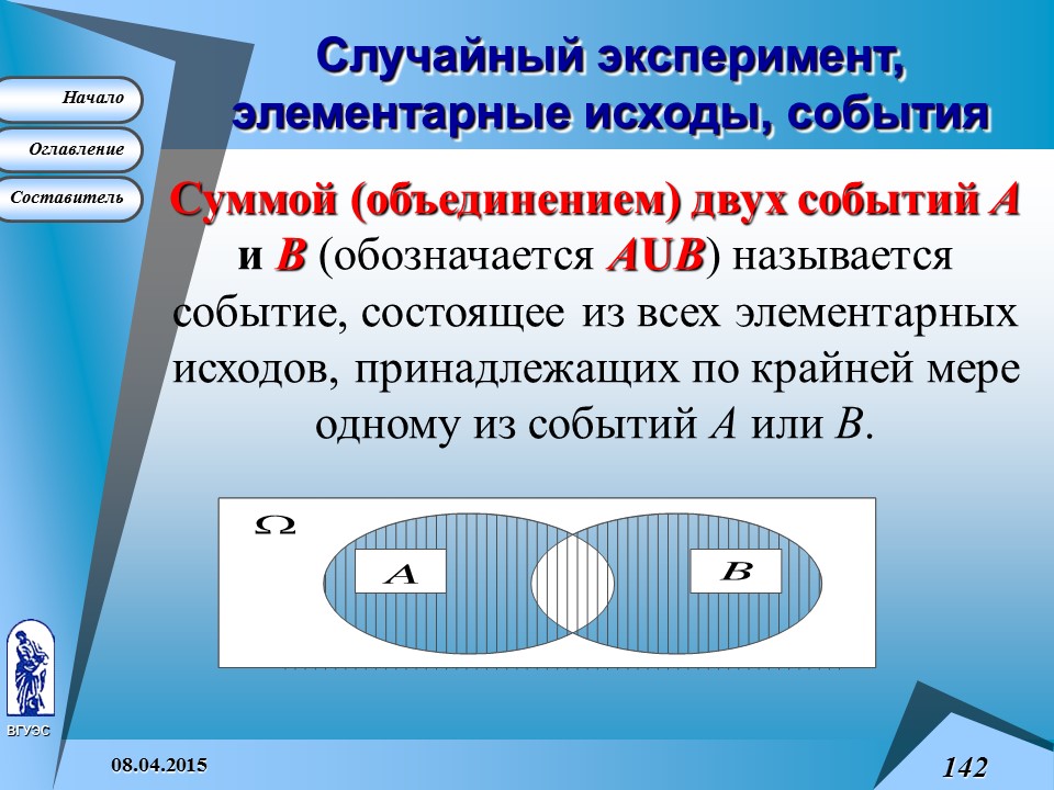 Основные понятия высшей математики